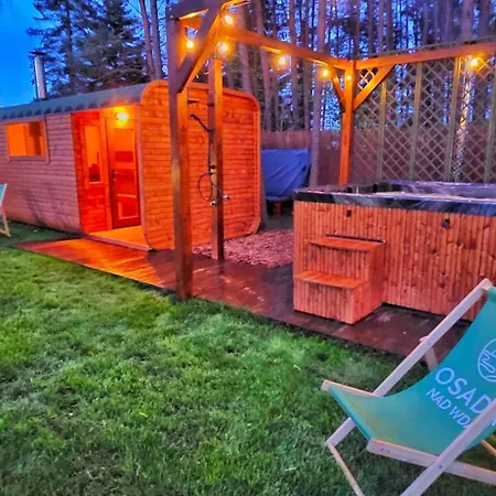 Osada Nad Wda W Borsku Ferienhaus *