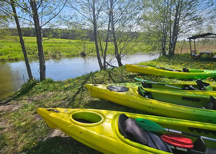 Osada Nad Wda W Borsku بيت للعطل